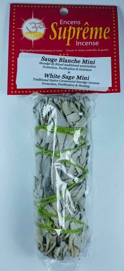 Bâton sauge blanche 3"