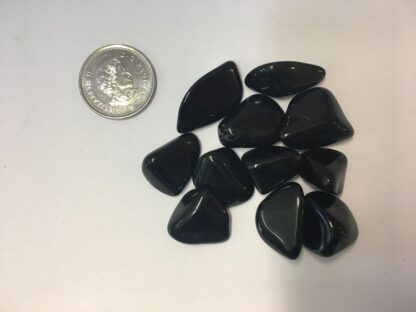 Tourmaline noire polie - médium