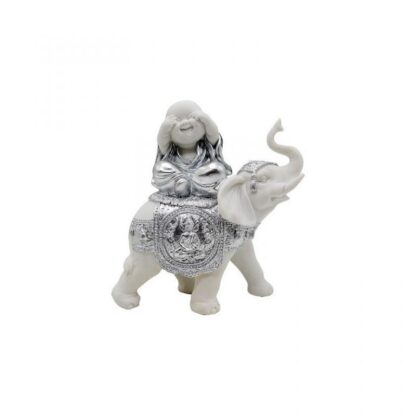 Moine sur éléphant