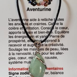 collier aventurine