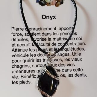 collier onyx
