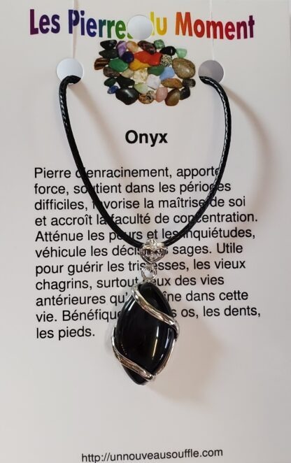 collier onyx