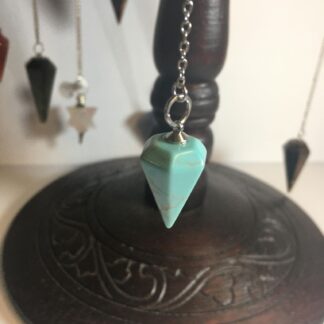 pendule turquoise