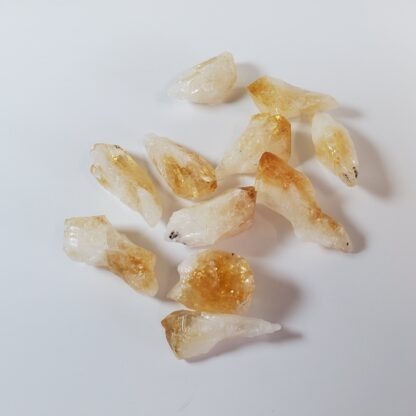 pointe citrine brute - p