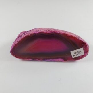 Agate géode teinte