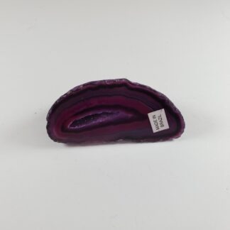 Agate géode teinte