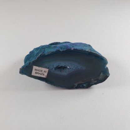 Agate géode teinte