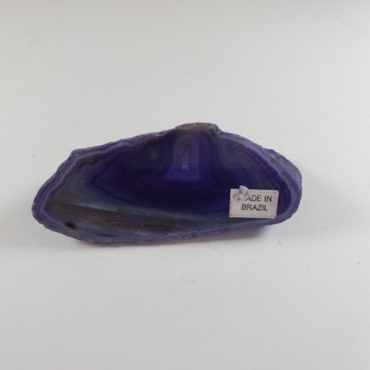 Agate géode teinte