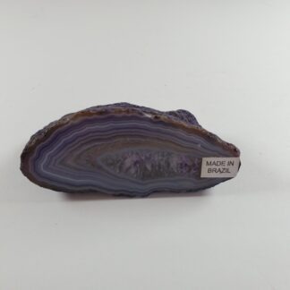 Agate géode teinte
