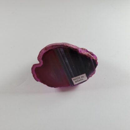 Agate géode teinte