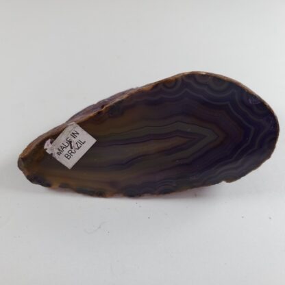 Agate géode teinte