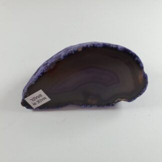 Agate géode teinte
