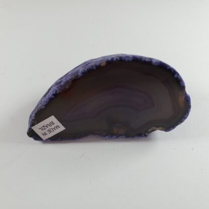 Agate géode teinte
