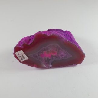 Agate géode teinte