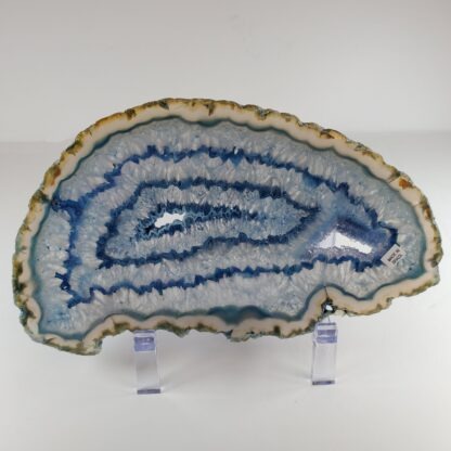 Tranche d'agate teinte