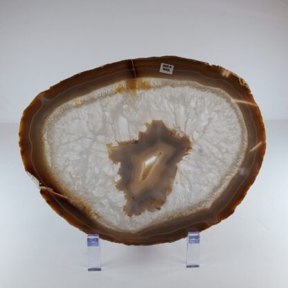 tranche d'agate naturelle