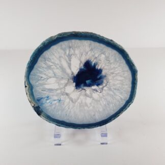 Tranche d'agate teinte #5