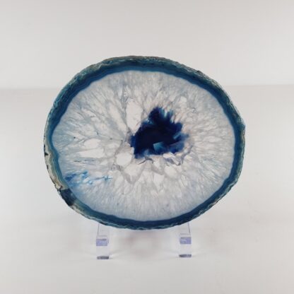 Tranche d'agate teinte #5