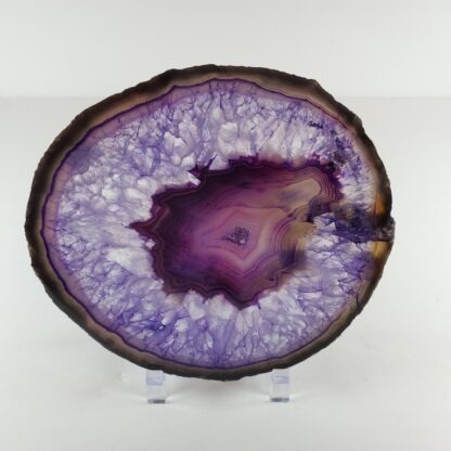 Tranche d'agate teinte #5