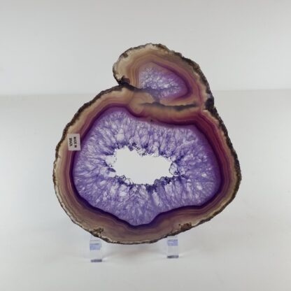 Tranche d'agate teinte #5