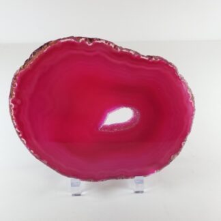 Tranche d'agate teinte #5