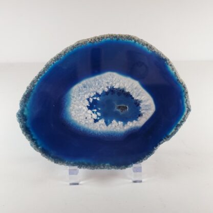Tranche d'agate teinte #5