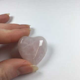 Cœur 30mm - Quartz rose
