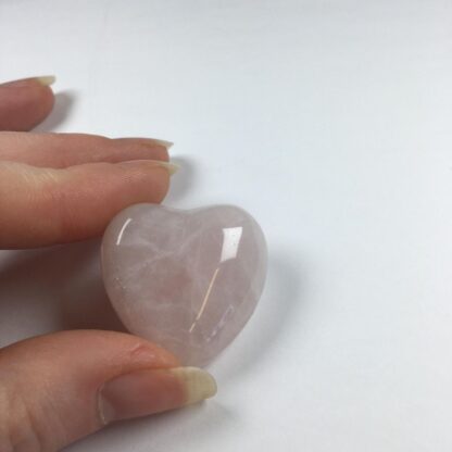 Cœur 30mm - Quartz rose