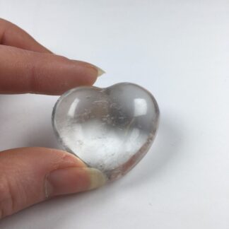 Cœur 30mm - Quartz clair