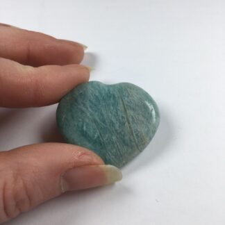 Cœur 30mm - Amazonite