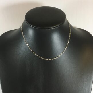 chaine argent 14"