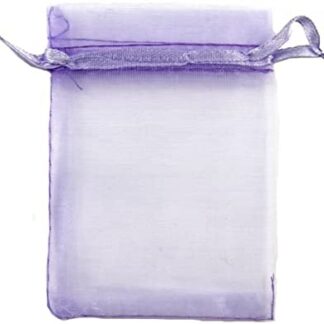 pochette organza - lilas