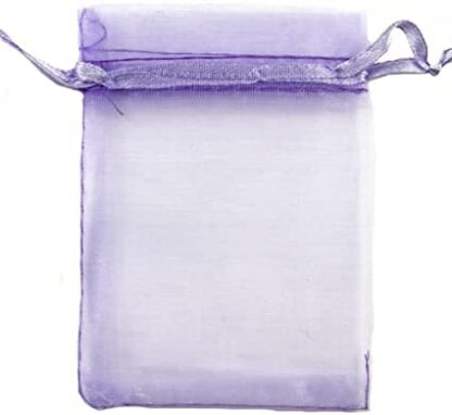 pochette organza - lilas