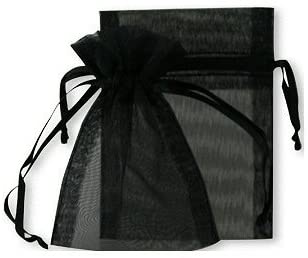 pochette organza - noire