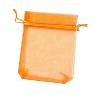 pochette organza - orange