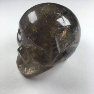 Quartz fumé - crâne de cristal