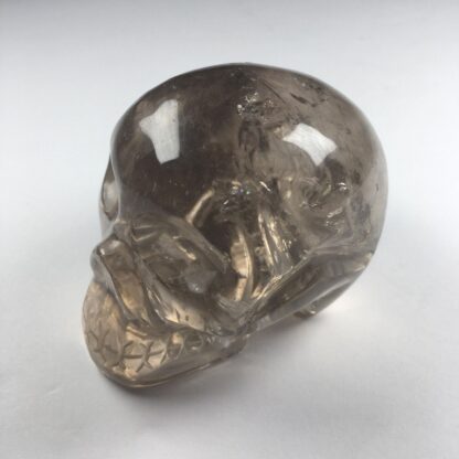 Quartz fumé - crâne de cristal