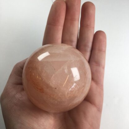 Quartz hématoïde - sphère