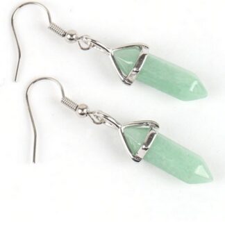 boucles d'oreilles aventurine