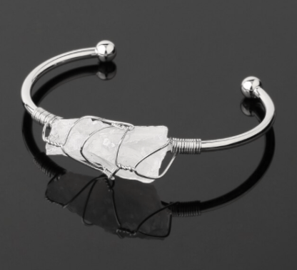 Bracelet quartz clair