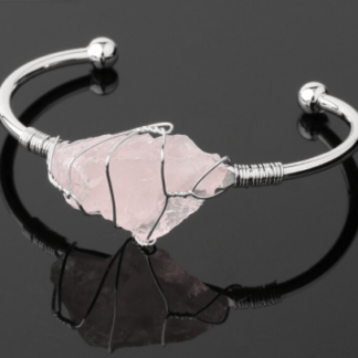 Bracelet quartz rose