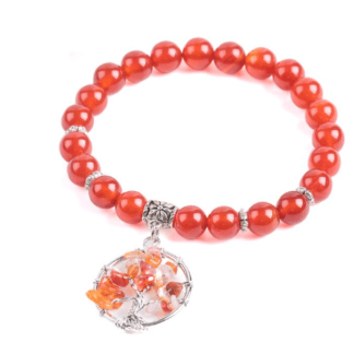 bracelet cornaline