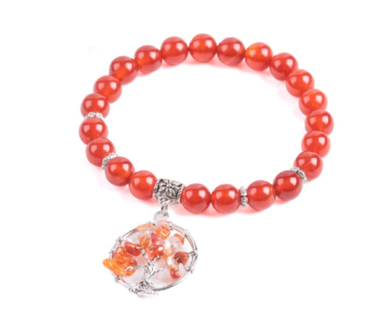 bracelet cornaline