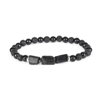 Bracelet tourmaline noire