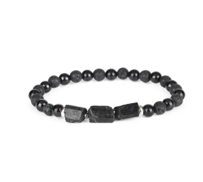 Bracelet tourmaline noire