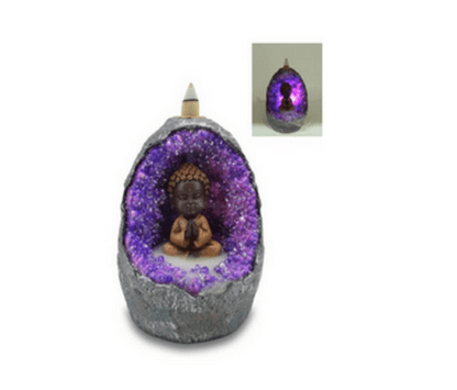 bruleur d'encens à refoulement - bébé bouddha