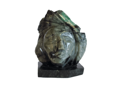 Émeraude - Sculpture indienne