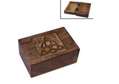 Boite en bois Triquetra