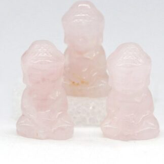 bouddha - quartz rose