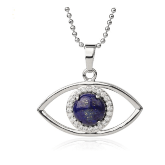 Collier œil de protection - lapis lazuli